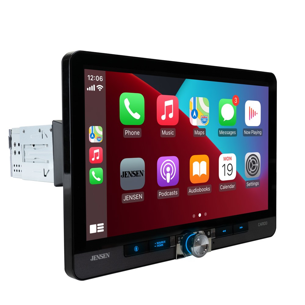 Jensen CAR1013 10.1″ Receiver with Wireless Android Auto & Apple CarPlay –