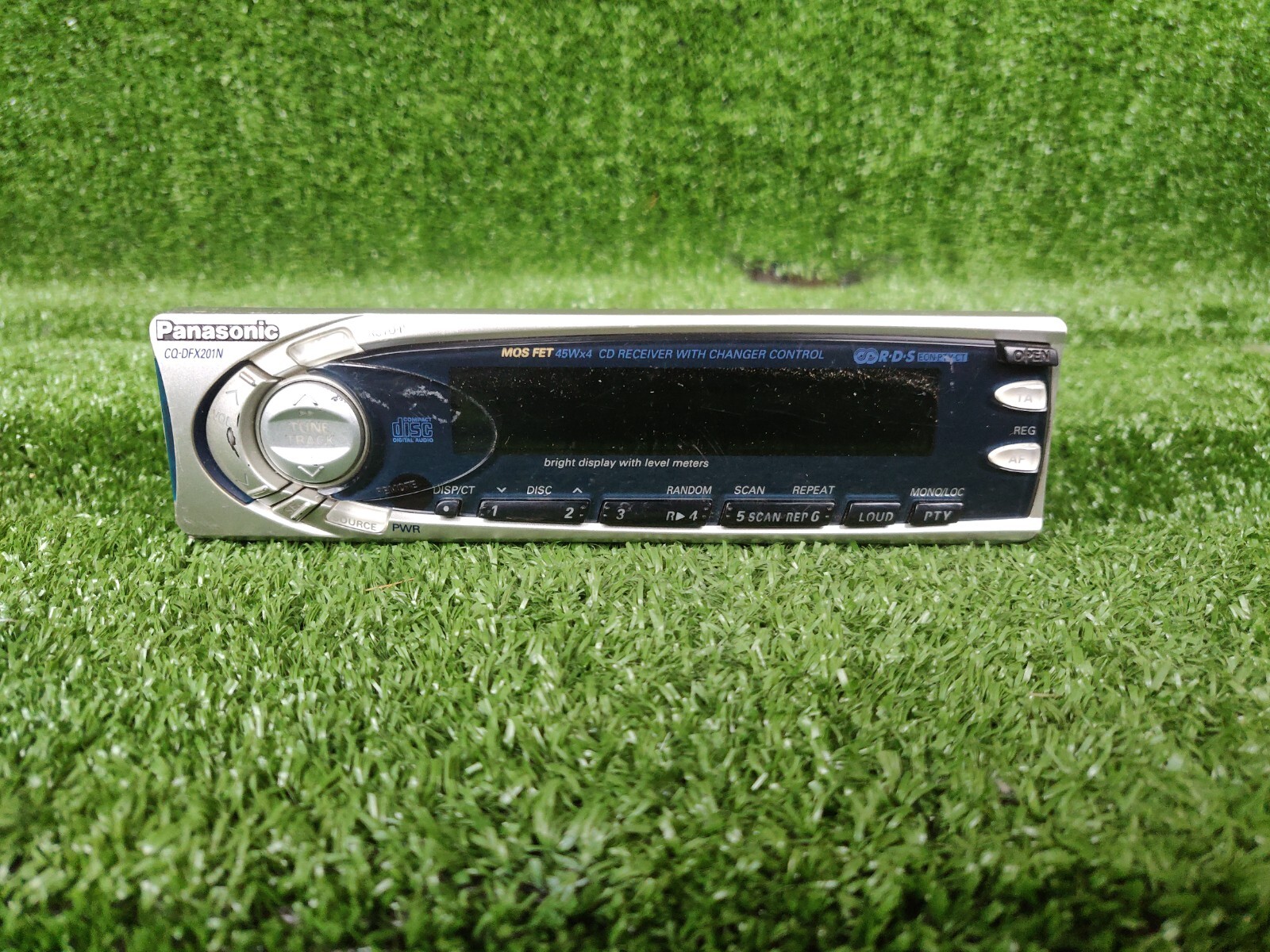 Panasonic Cq-dfx201n Cqdfx201n Original Car Radio Faceplate Head Unit Only