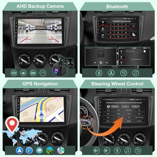 [2G+64G] Car Radio for Mazda 3 2009-2013, Android 13 Touch Screen Car Play