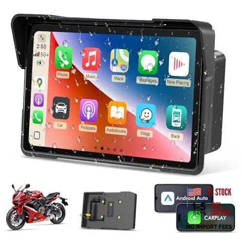 2026 7″ Carplay Motorcycle for BMW Apple Carplay & Android Auto, Portable HD