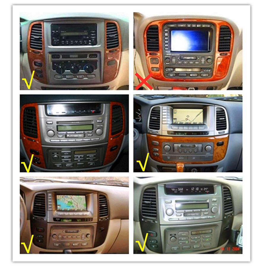Car Android Gps Navigation Wifi 12.1″ For Toyota Land Cruiser Lc100 Lexus Lx470