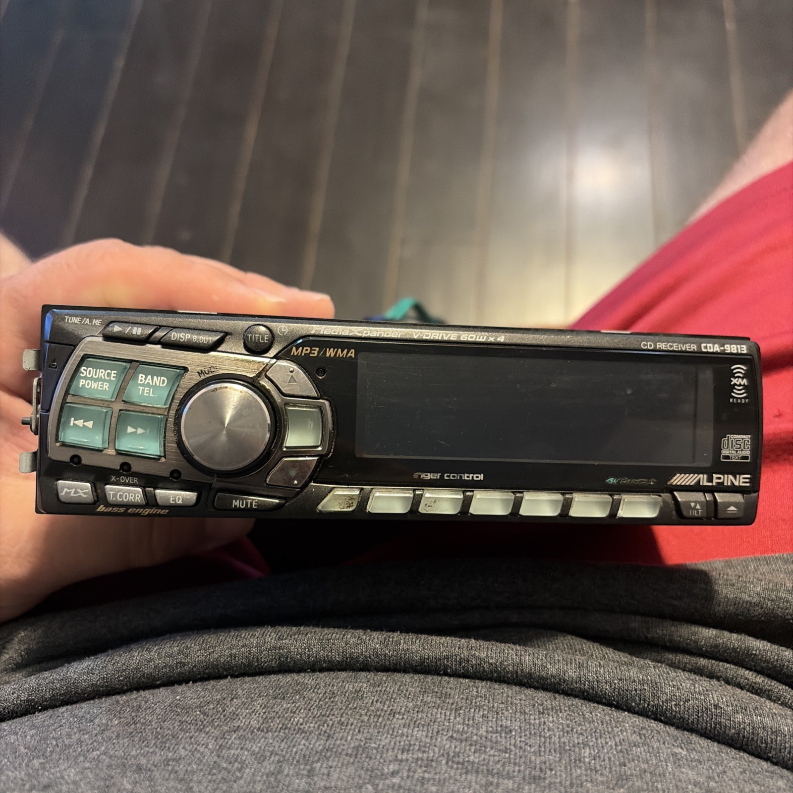 Alpine CDA-9813 Cd Player Car Stereo Receiver Radio Deck