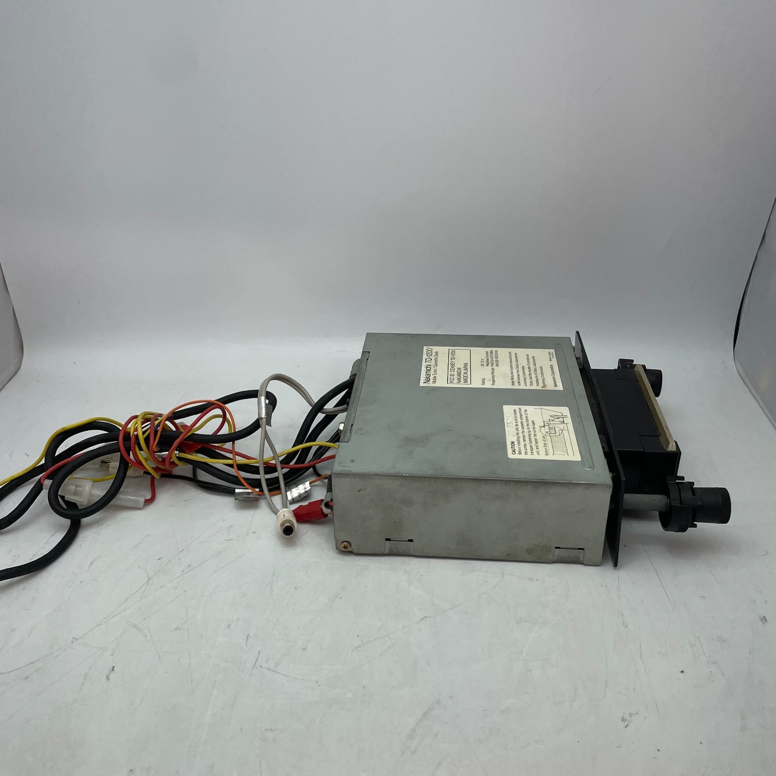 Nakamichi Model TD-1200 Car Audio Mobile Tuner/Cassette Deck TESTED FOR PARTS