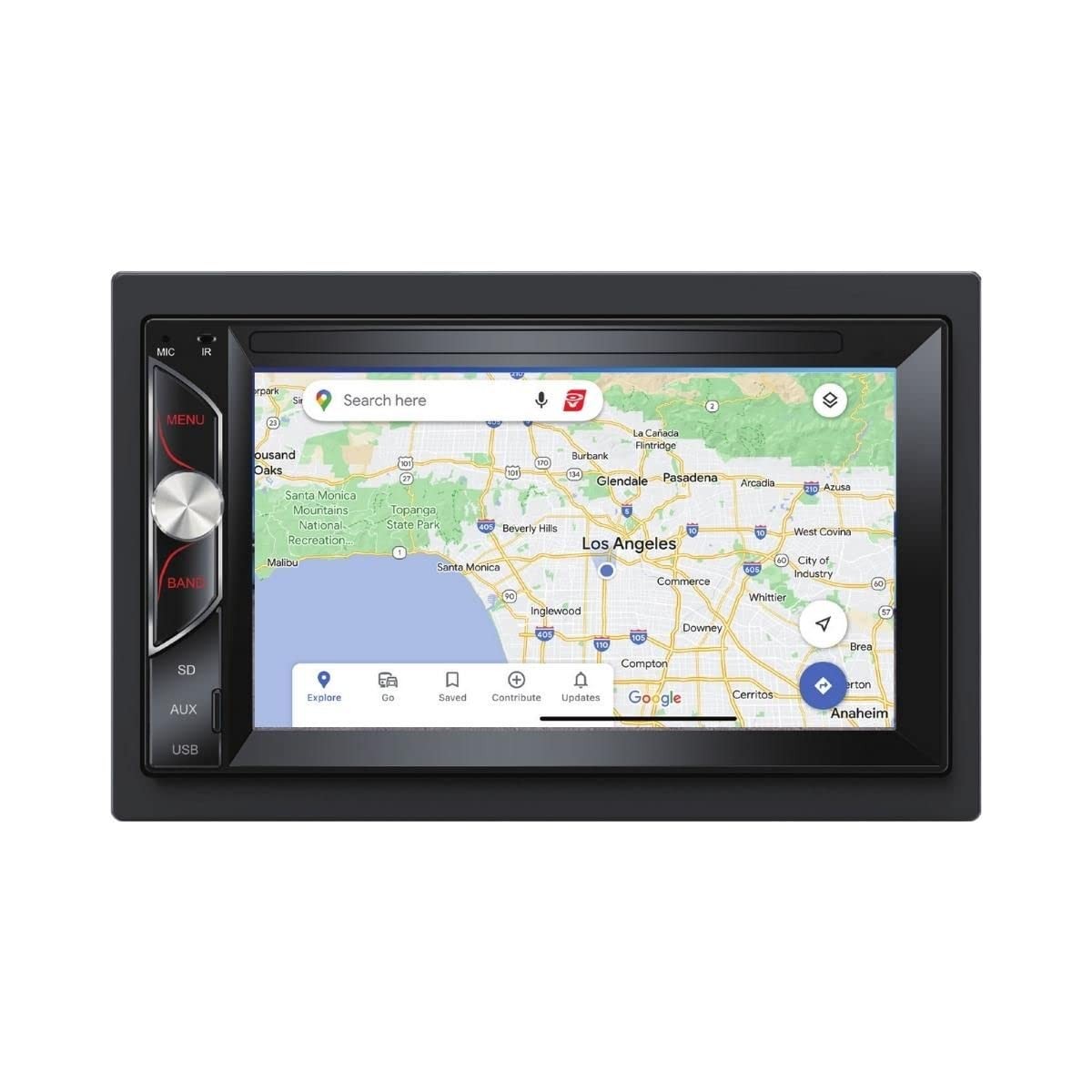 Cerwin Vega CV62BM 6.2 Inch Touch Screen Multimedia Receiver for Cars
