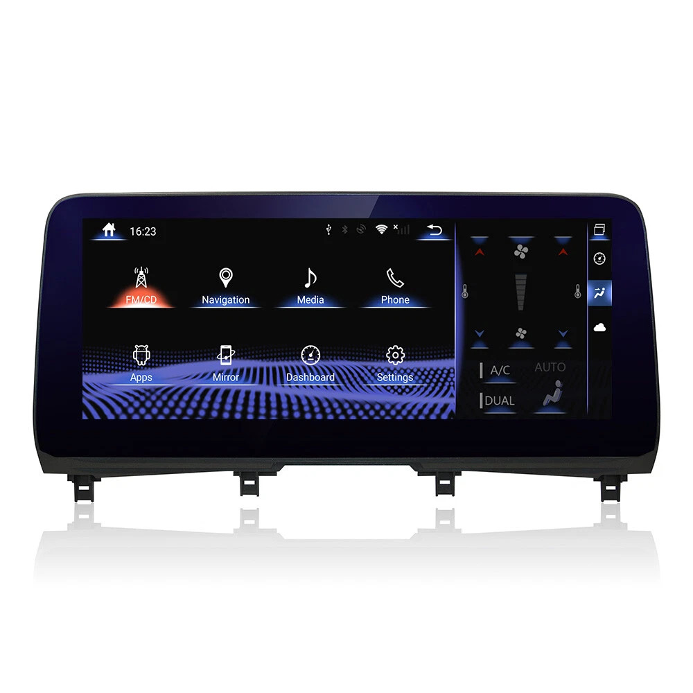 12.3″Car Radio for LEXUS RX 2019-2022 Wireless Carplay GPS Navigation DSP SWC FM