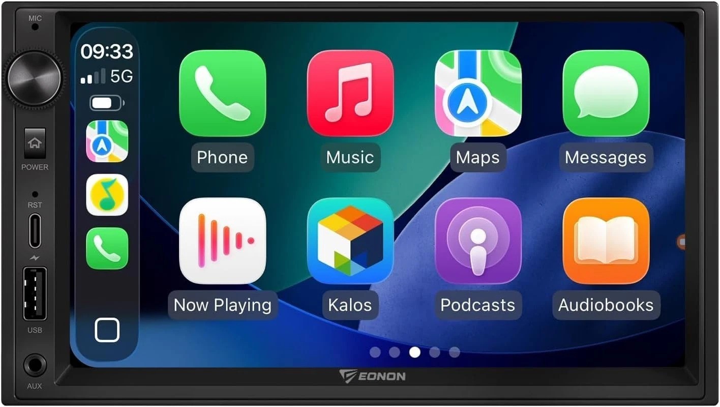 7-Inch X3 Double Din with Bluetooth, AHD Camera & MirrorLink for Smart Driving