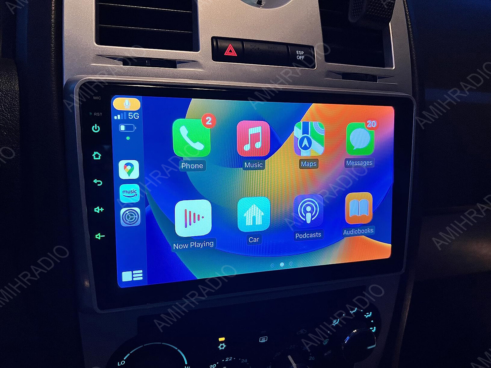 For Chrysler 300C 300 C 2004-2007 WIFI Carplay Android 13.0 Car Stereo Radio GPS