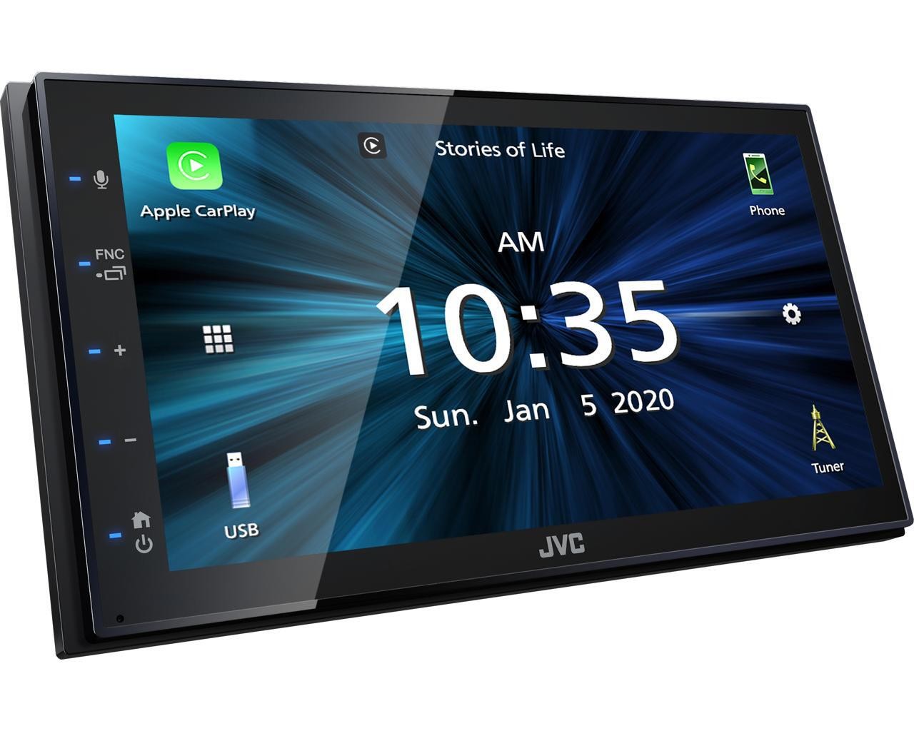 JVC KW-M560BT Car Play and Android Auto Stereo – SDEOL – Showroom Demo