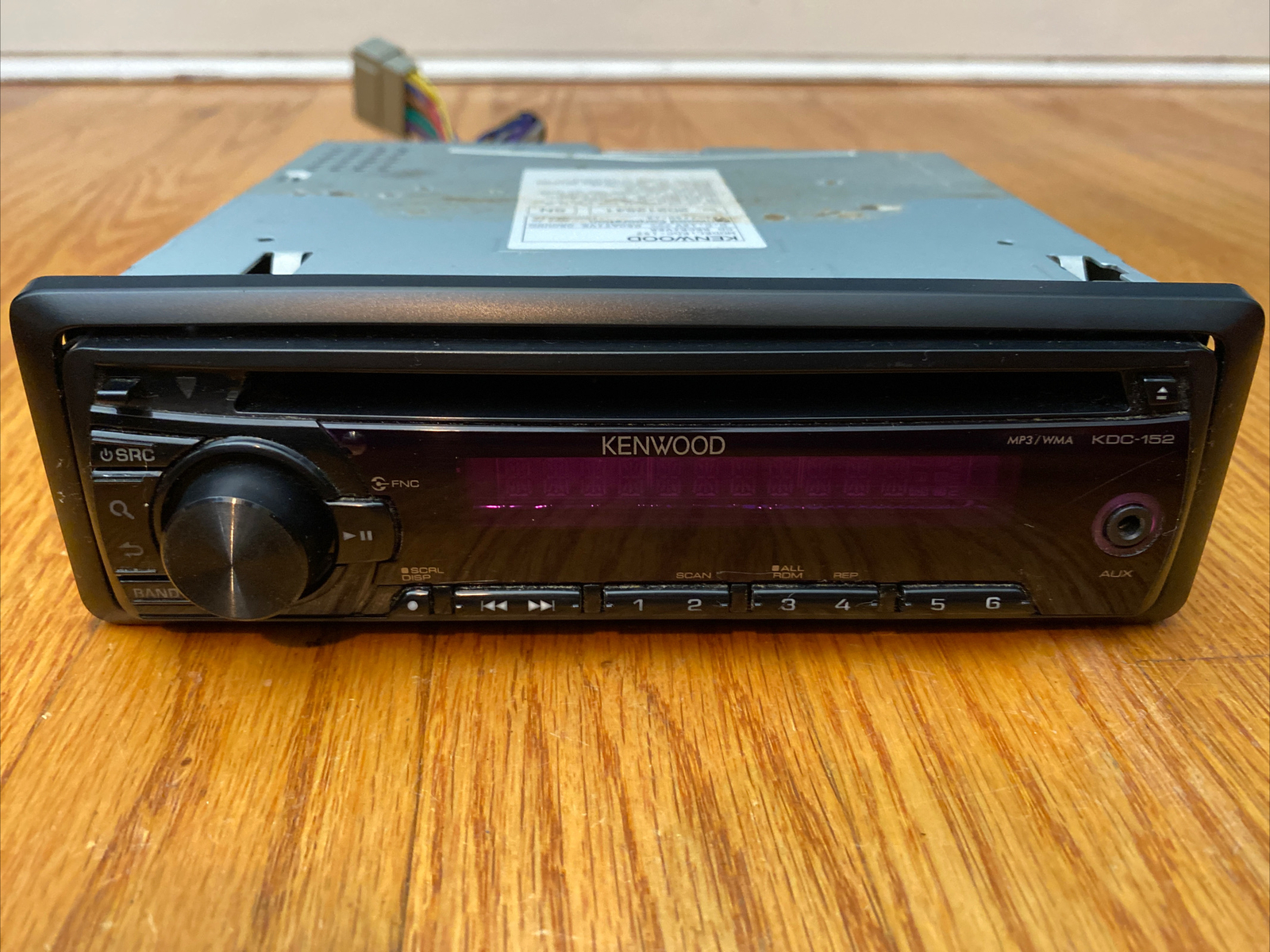 Kenwood KDC-152 CD Player/MP3 In Dash Receiver Aux