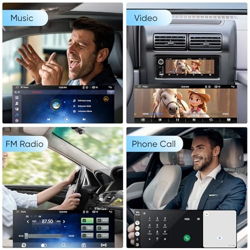 6.36-Inch Single Din Touchscreen Car Stereo – Linux System Single 6.36-SD-02