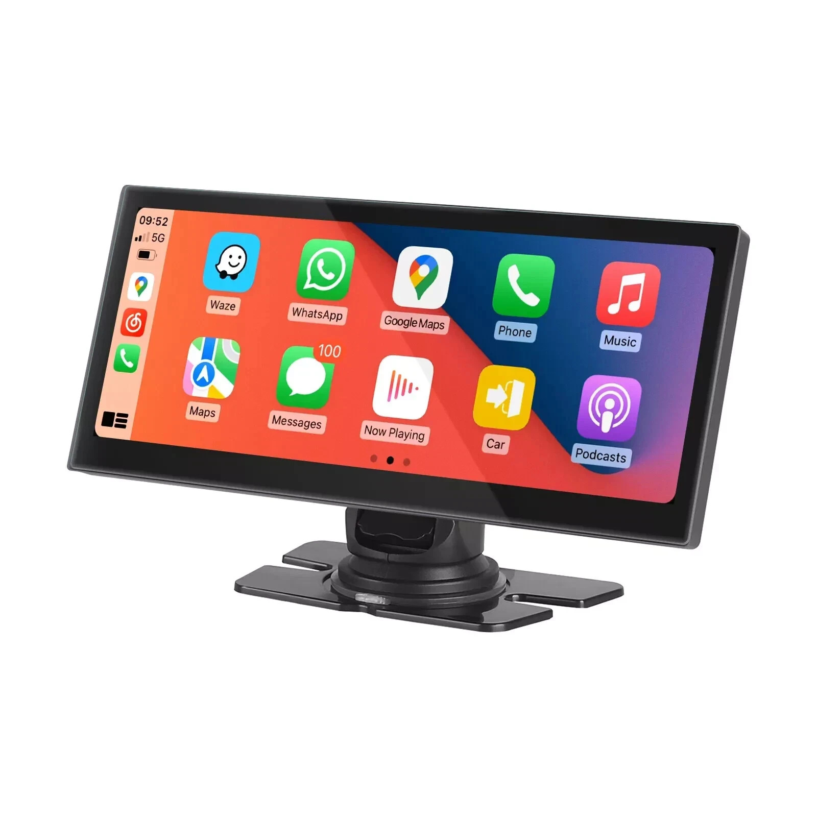 8.86” Car Portable Wireless Apple CarPlay Android Auto FM Touch Screen Radio