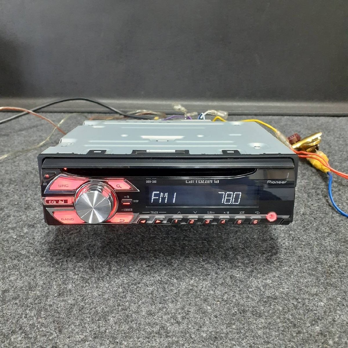Carrozzeria DEH-380 AUX CD Player 1DIN Audio JAPAN