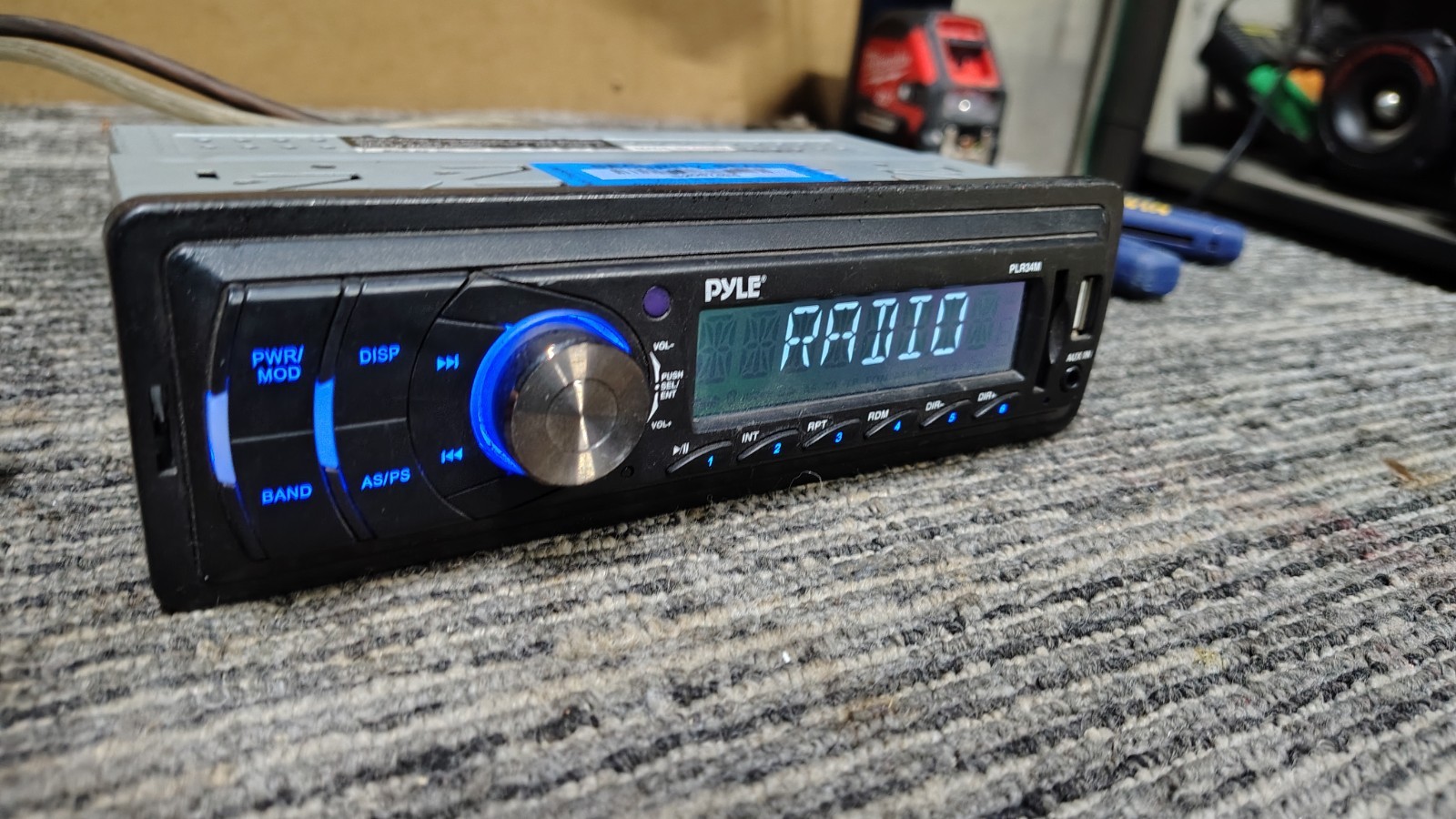 Pyle PLR34M Car Stereo Receiver MP3 USB SD AUX Tested ✅