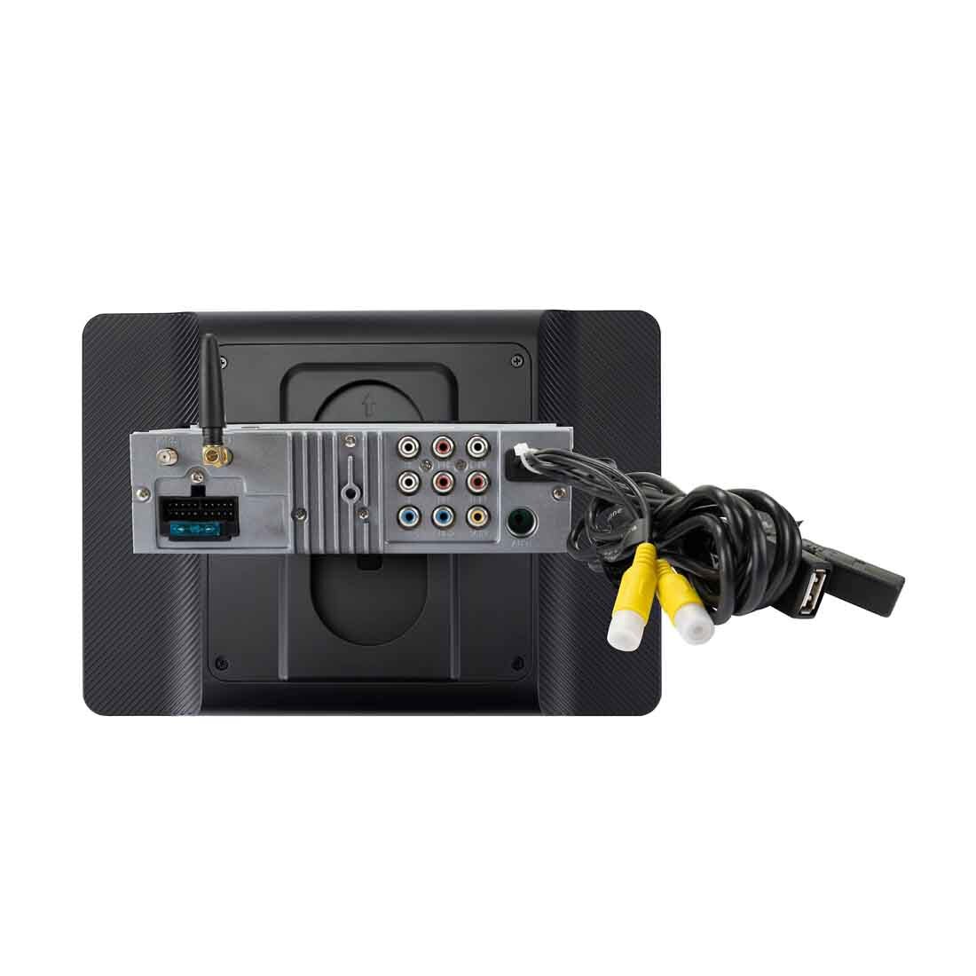 Jensen CAR1013 1-DIN Bluetooth Digital Multimedia Receiver w/ 10.1″ Touchscreen