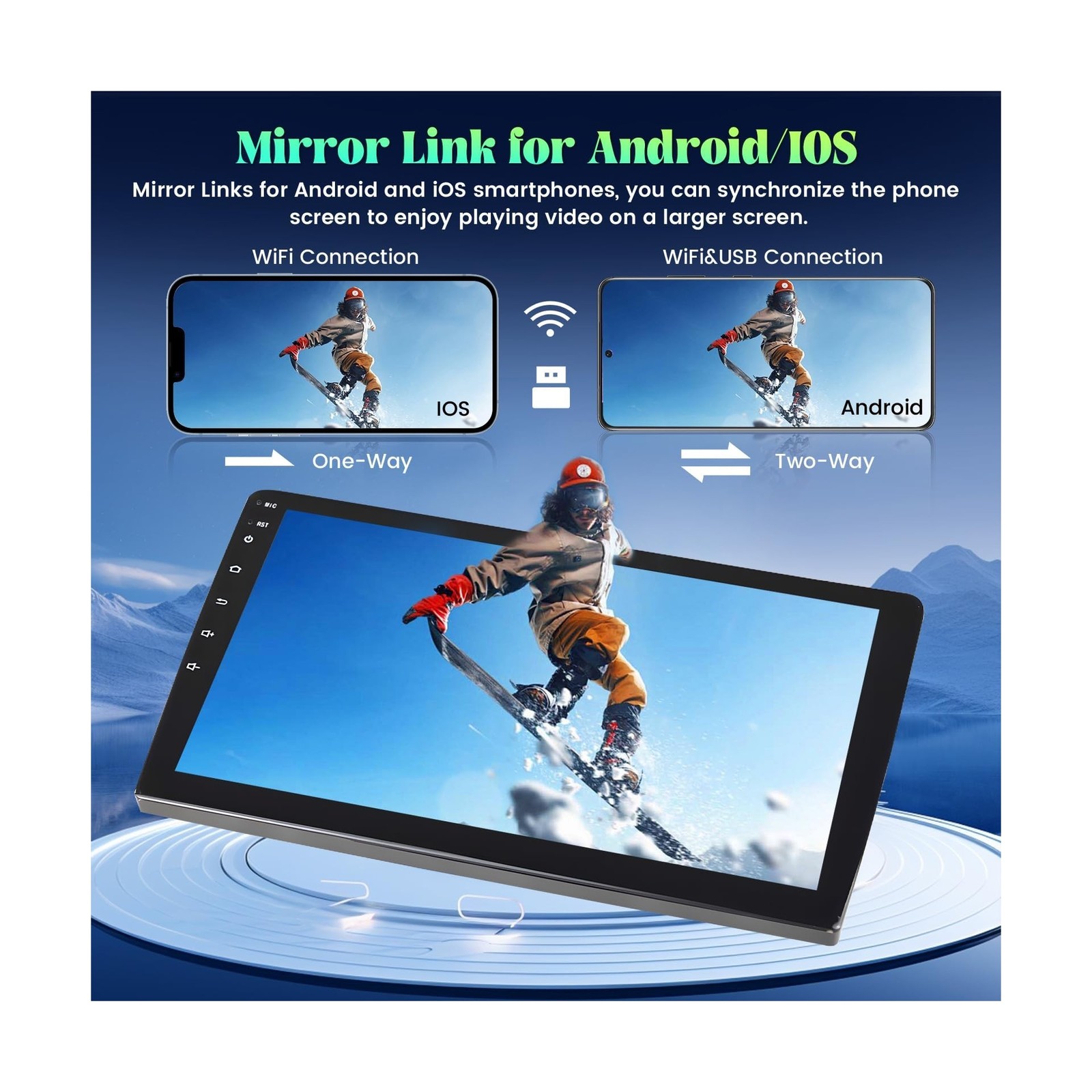 [2G+64G] Android 13 Car Radio for Honda Accord 6 1998-2003 with Wireless Carp…