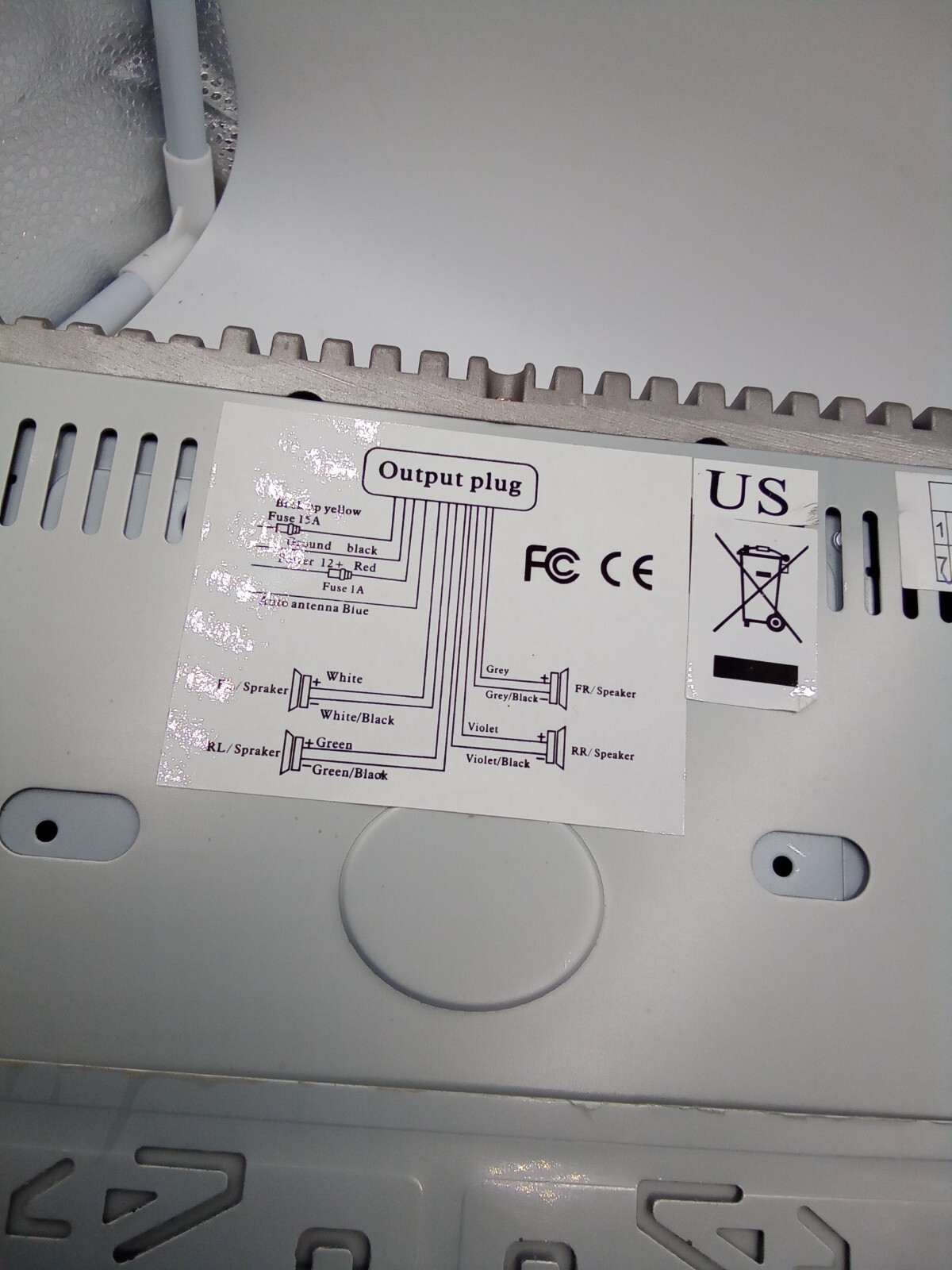 A Player With Clock Unbranded No Model Number With Remote And Manual