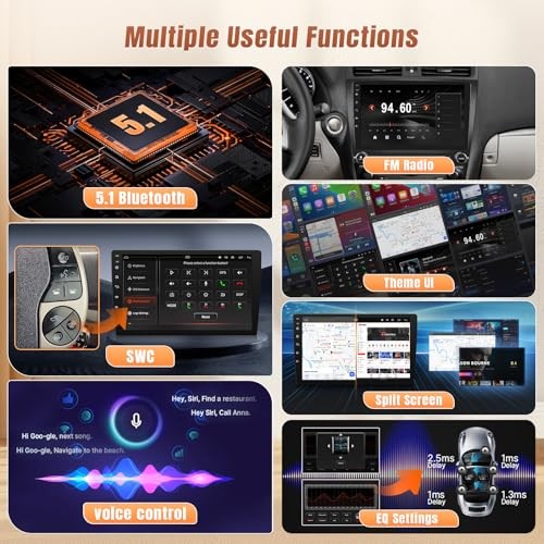 2+32GB Upgrade Car Radio for Lexus IS250 IS300 IS350 2006-2012 4-Core, 2+32GB