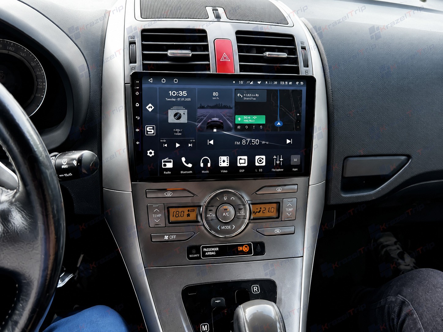 8 Core 64GB Car Radio for Toyota Auris E150 2006 – 2012 Android Stereo Carplay