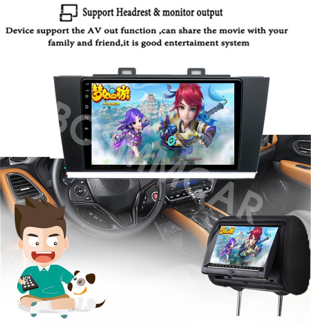 2 Din Car MP5 Player Stereo Radio Touch Screen Fit For 2015-2019 Subaru Outback