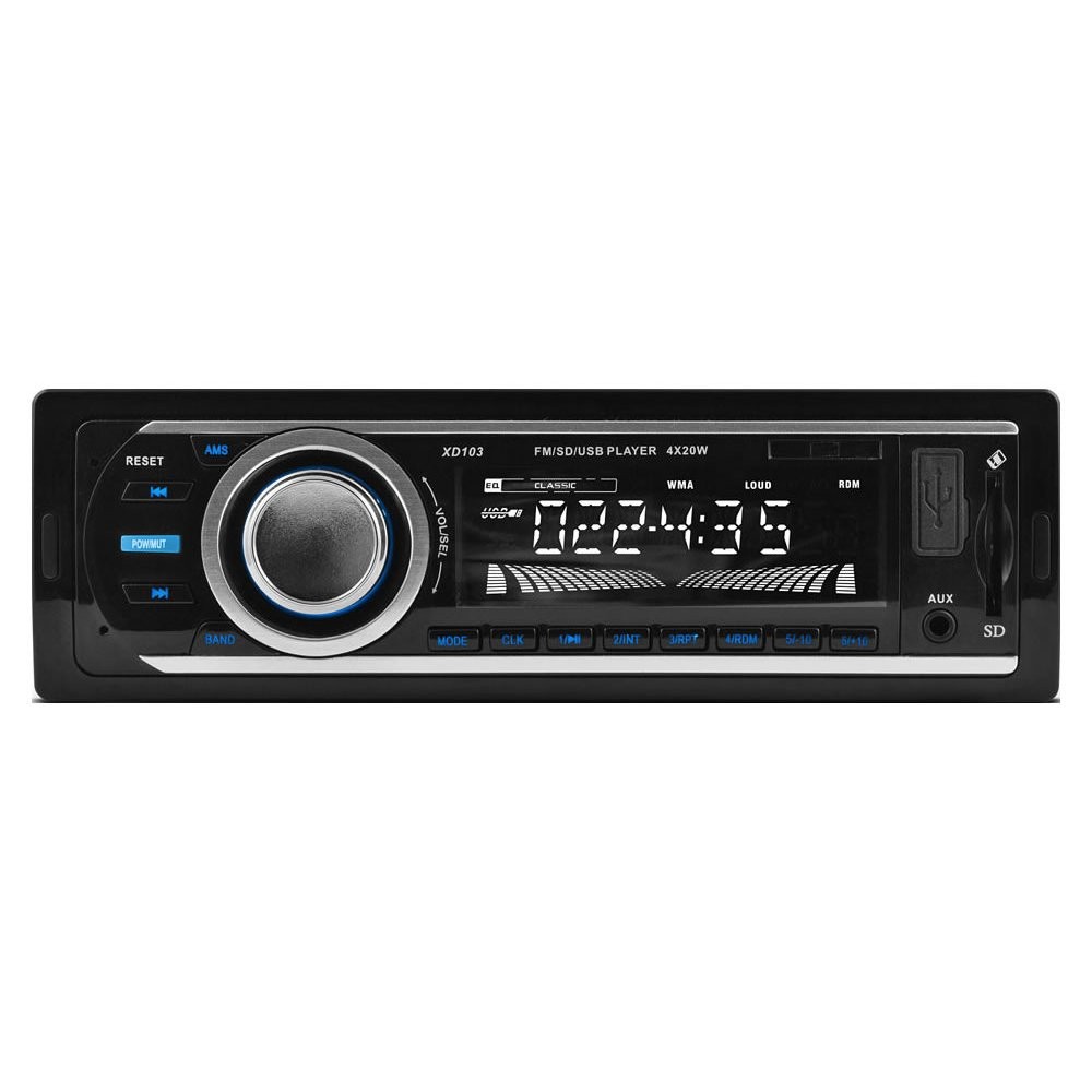 XO Vision XD103 FM and MP3 Stereo Receiver with USB Port SD Card Slot
