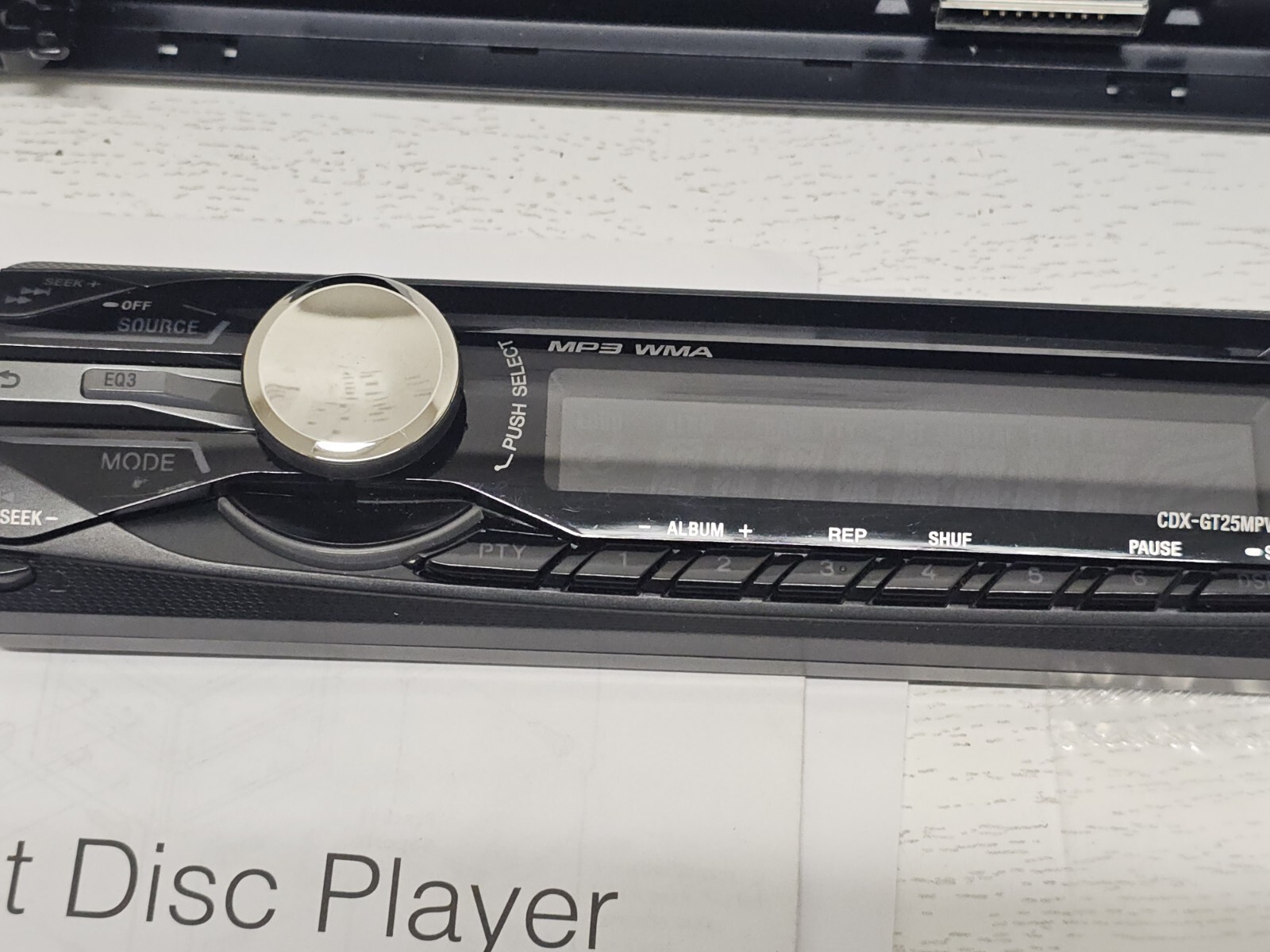 ✨️ Sony CDX-GT25MPW FM/AM CD Player‼️Great Condition