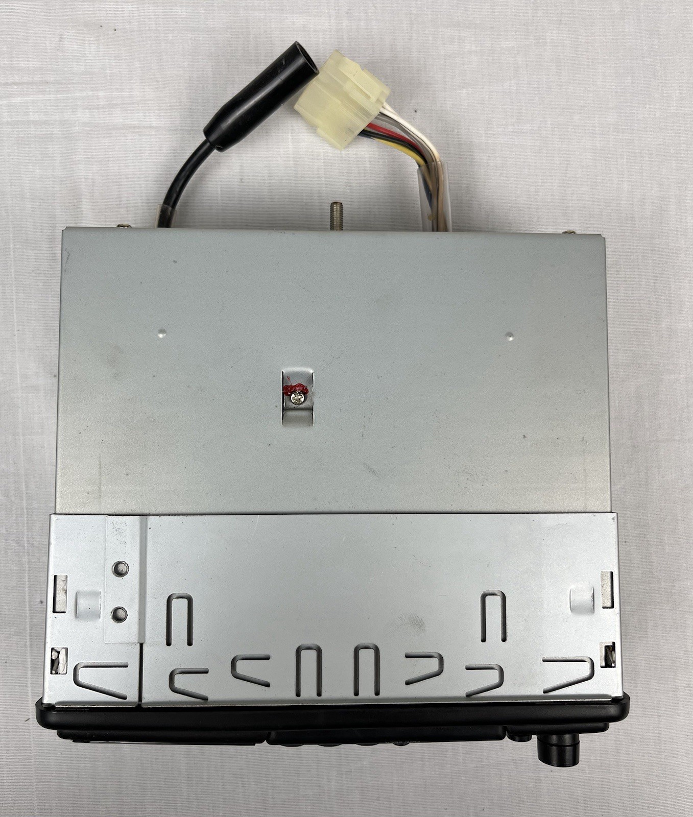 Optimus AM/FM Stereo Cassette with Auto Stop In Dash Detachable Face 12-1998A