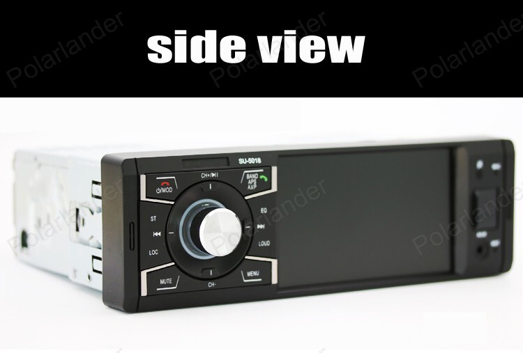 Single 1 DIN Car RadioMP5 USB / TF card AUX/SD 4.1-inch remote control Bluetooth
