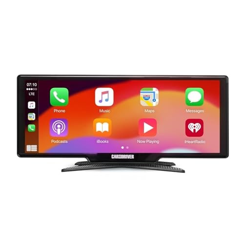 IntelliDash Pro X10, 10″ Wireless Apple CarPlay & Android Auto Display,
