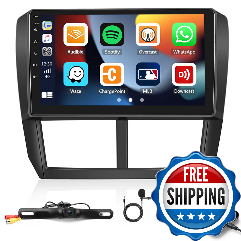Unitopsci Car Radio For Subaru Forester 2008-2012 Car Stereo Carplay Android
