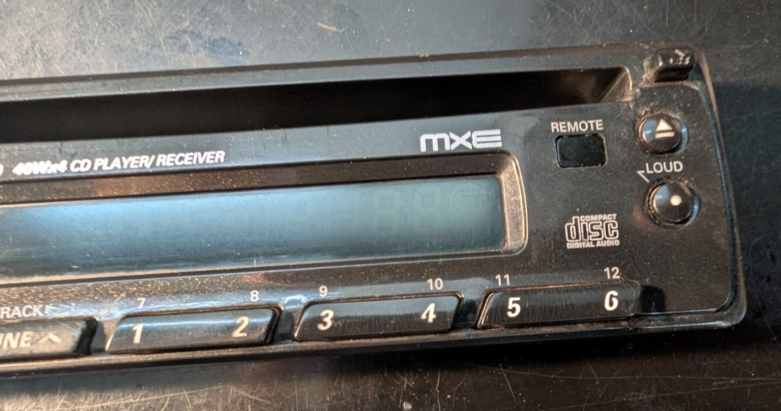 Panasonic DPX40 CD Receiver FACEPLATE ONLY