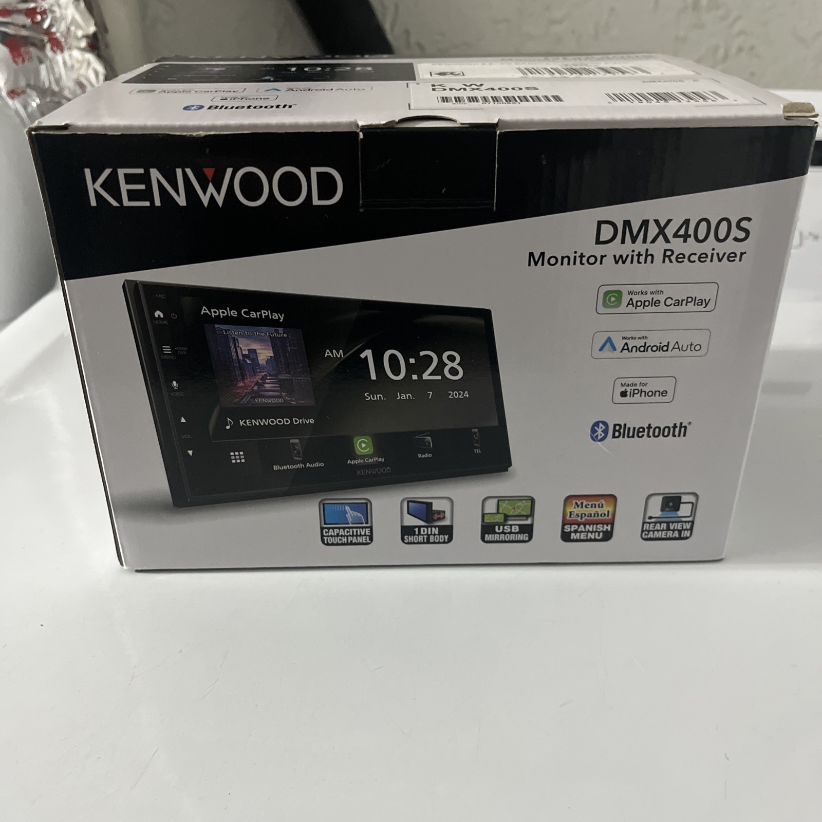 Kenwood DMX400S 6.8″ Car Digital Multimedia Receiver… FREE S&H!