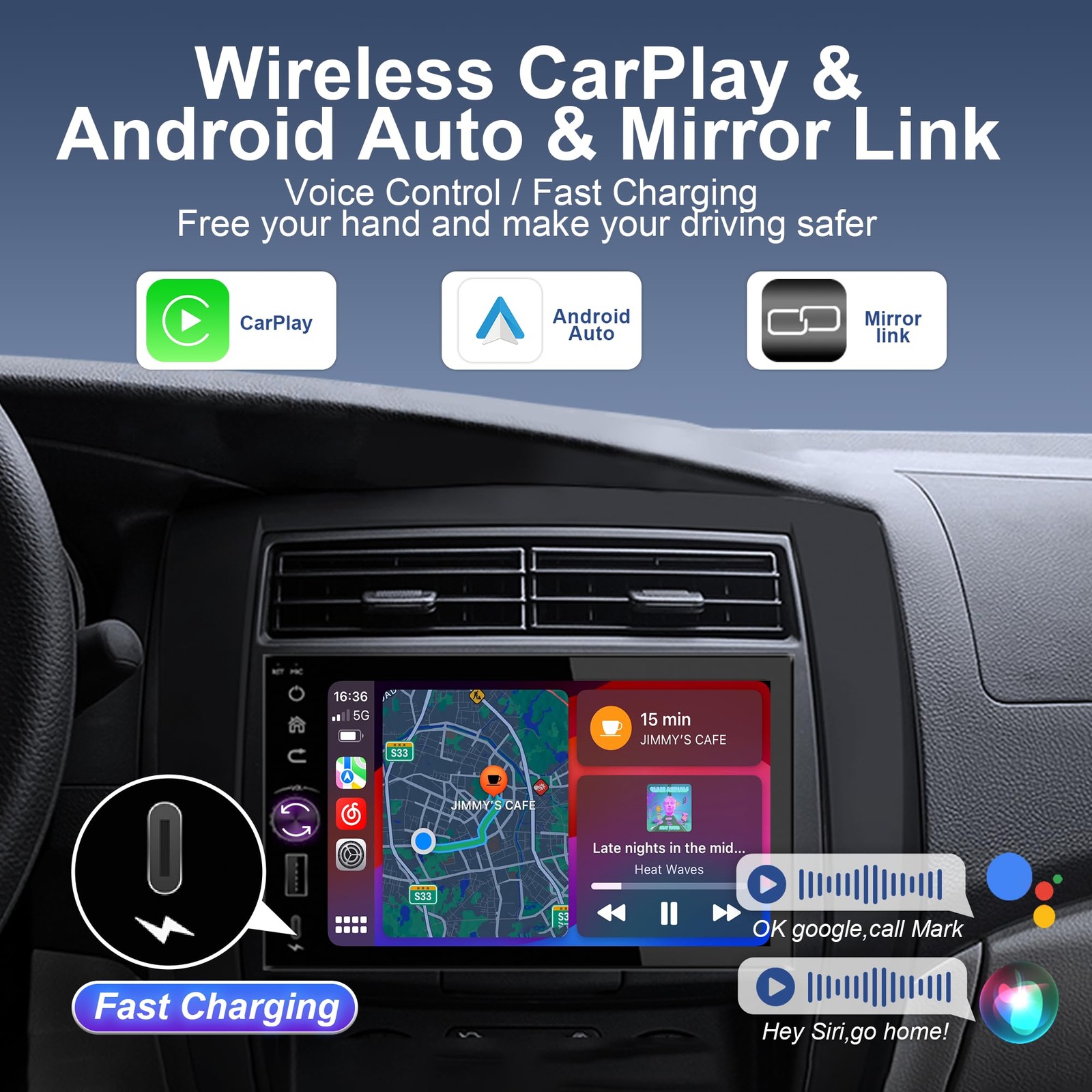 Upgraded Android 14 8 Core 4+64G Car Radio for Ford F150 2004-2008, F250 F350…