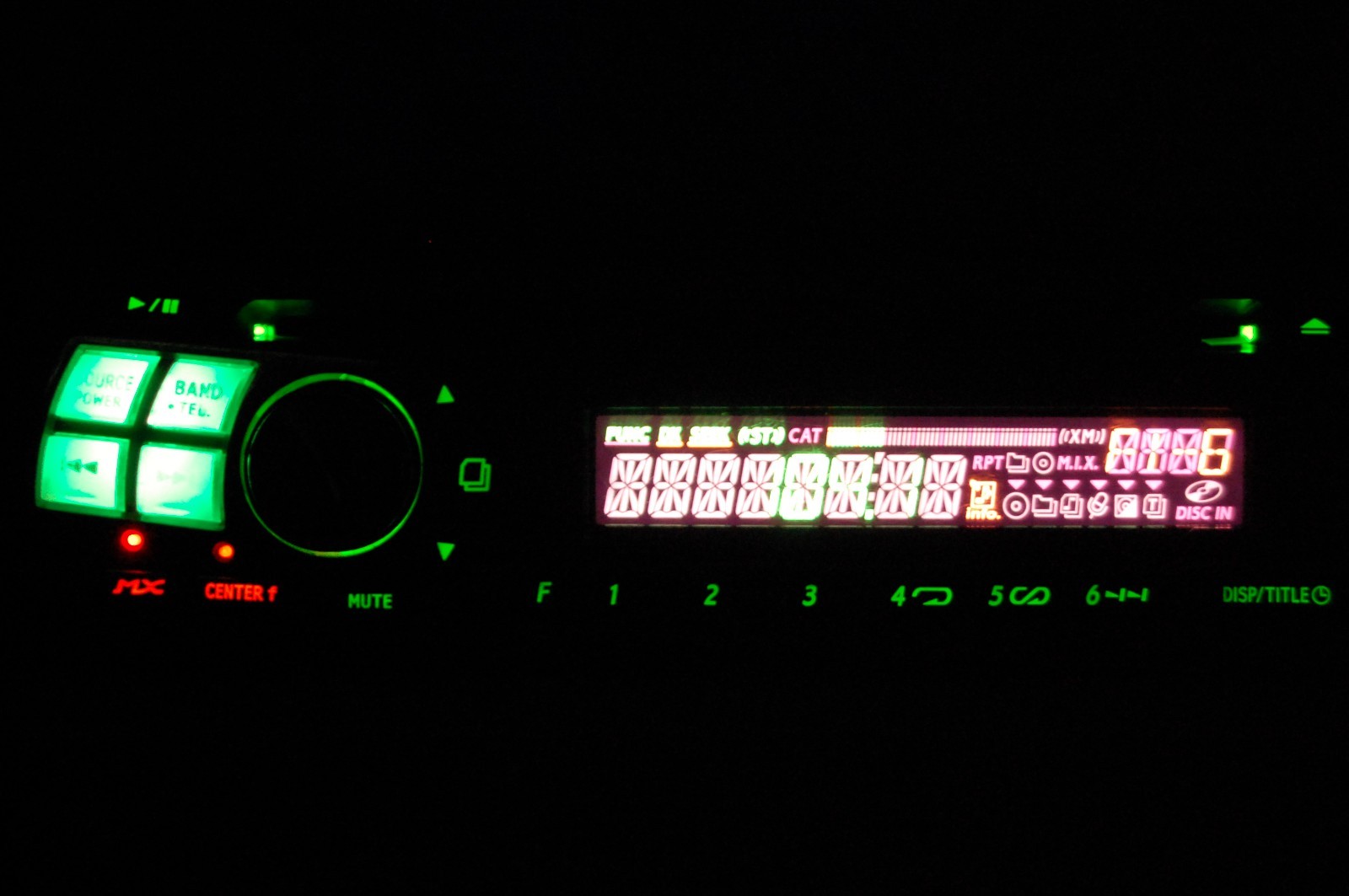 Vintage Alpine CDA-9820XM AM/FM/CD player car stereo w/Bluetooth Ferrari Lambo