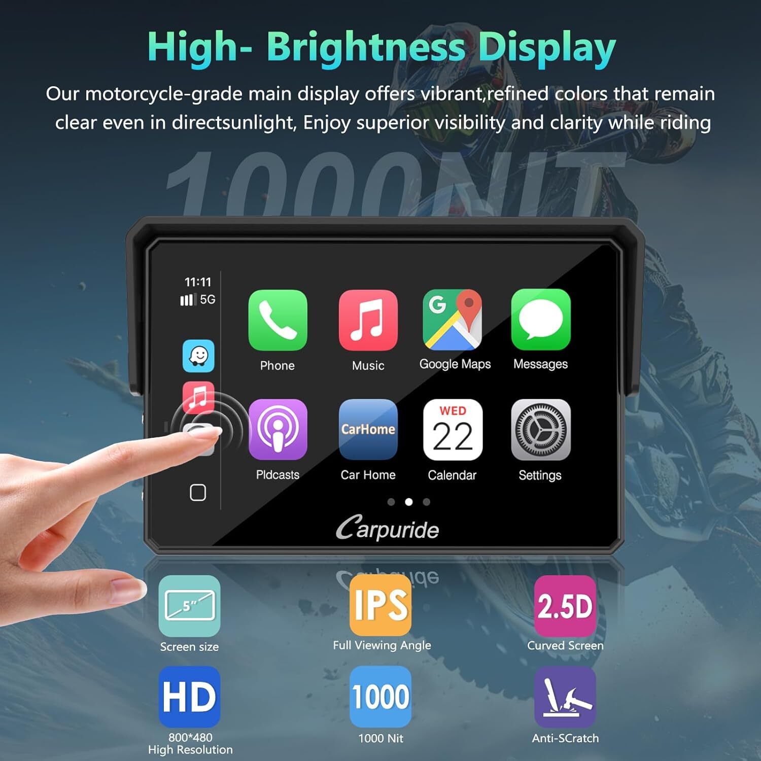 Carpuride W502BS Pro Carplay Android Auto BMW Motor Transmission Controlle TPMS