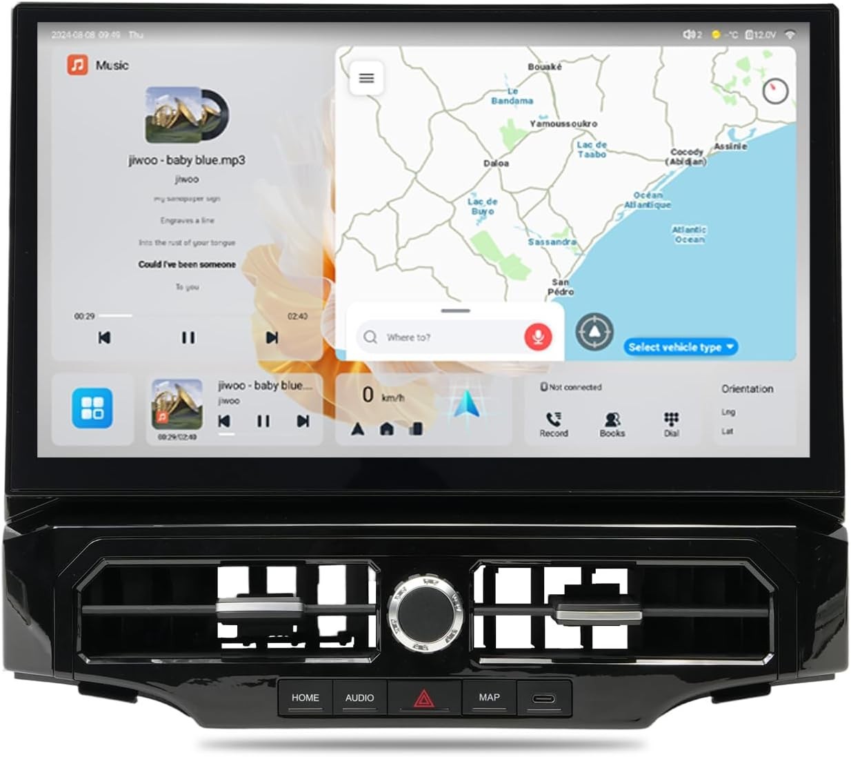 Firstnav T13 Car Stereo for Toyota 4Runner 2010-2023 CarPlay QLED 14.6″ BT 5.0