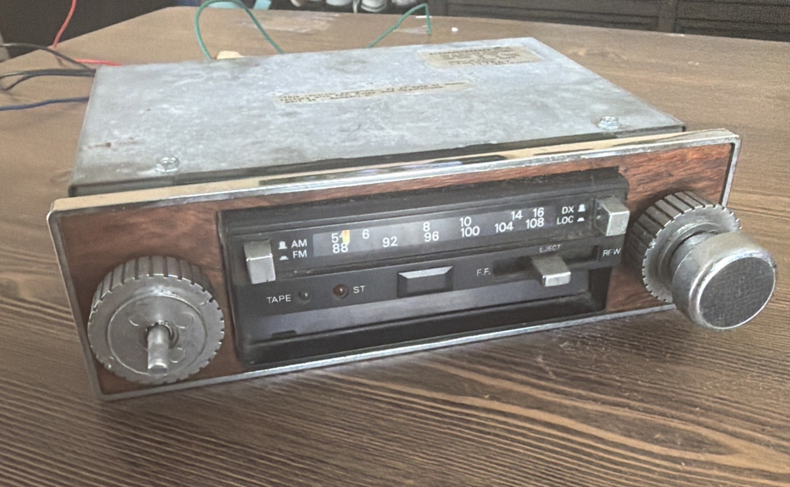 Concord HPL-100 Car Cassette Tape Stereo Radio Receiver Old School -Shaft Style-