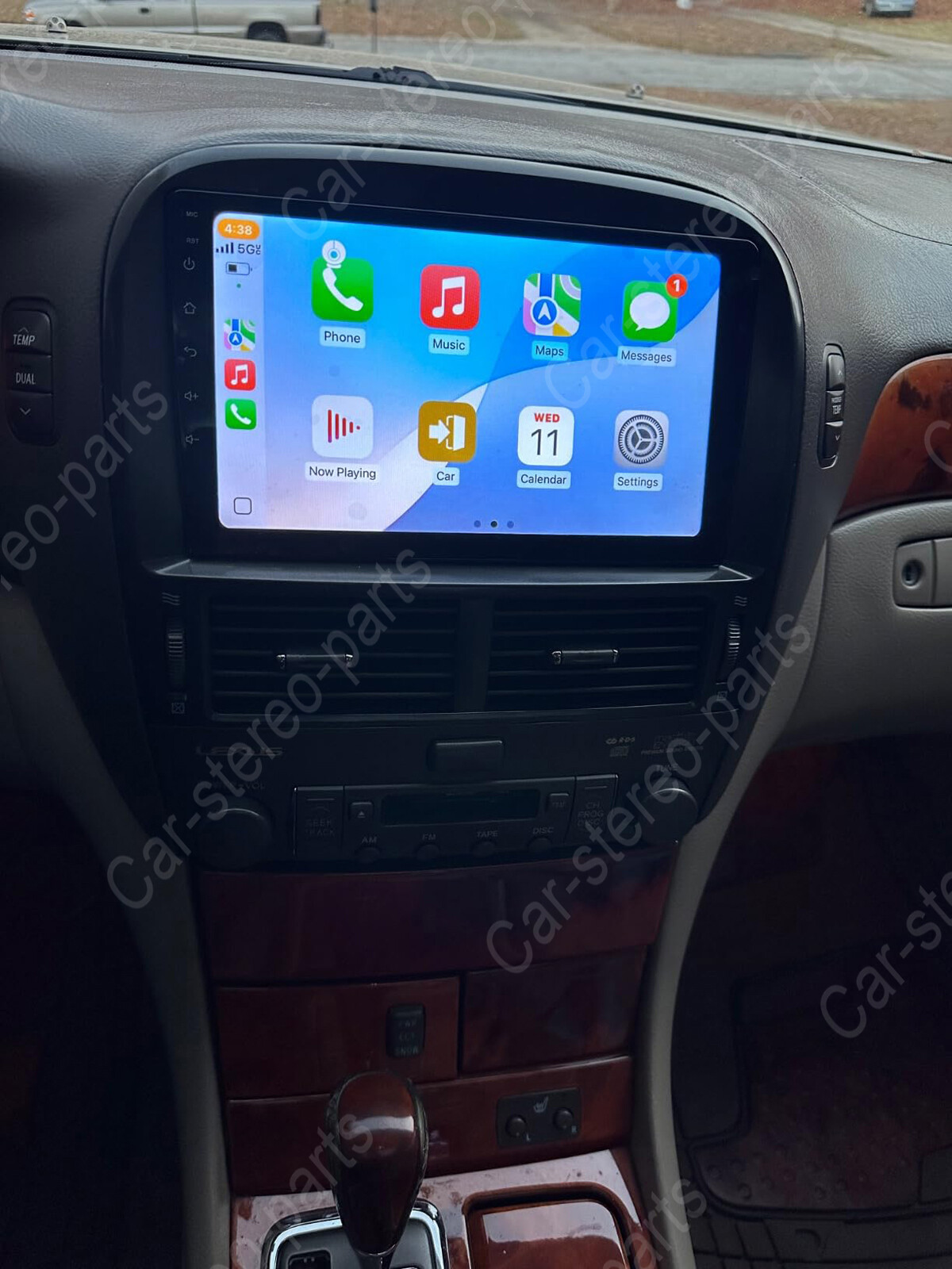 Android 13 For Lexus LS430 2001-2006 Car Stereo GPS Wifi Radio Player CarPlay BT