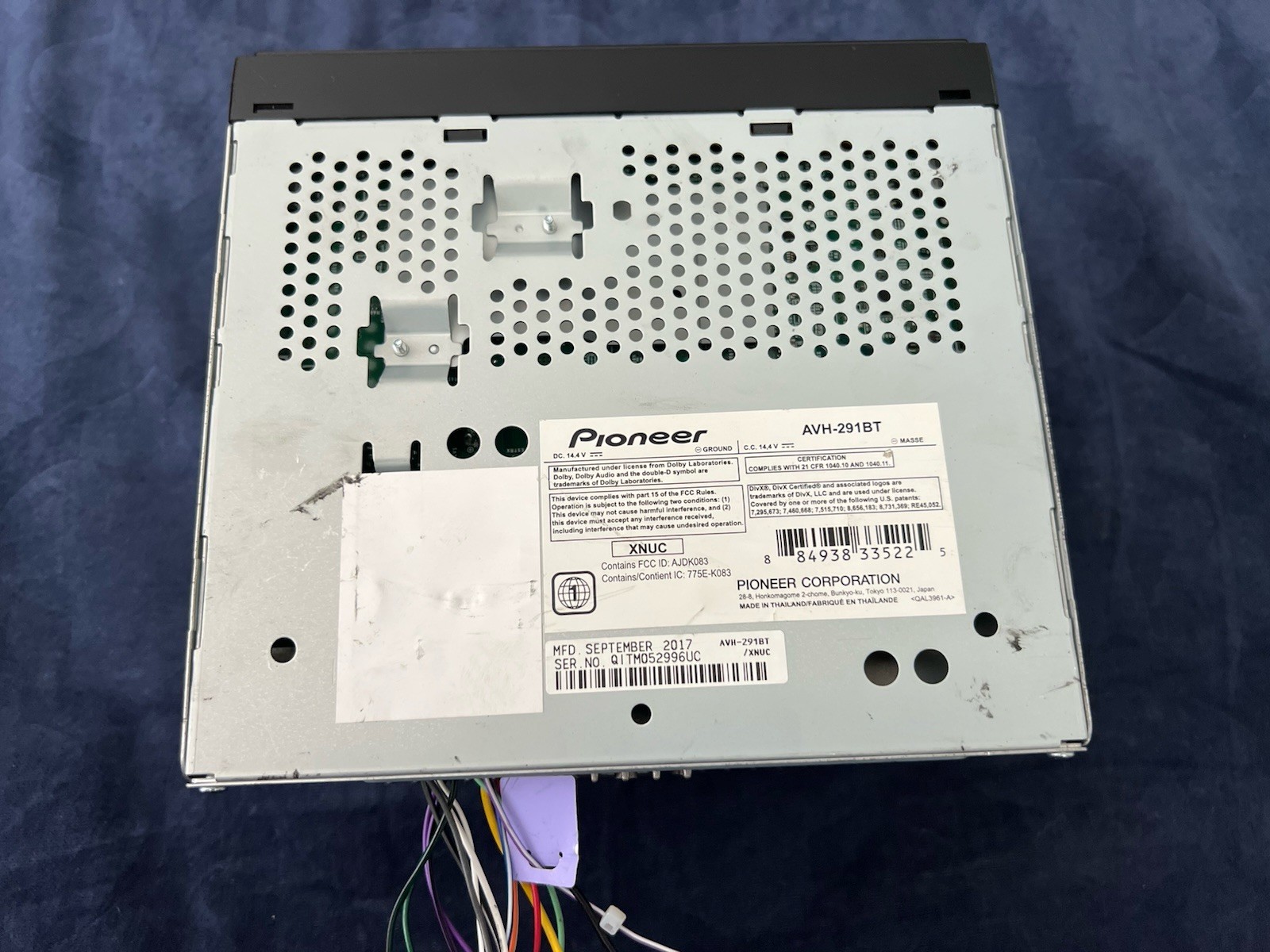 ⭐️Pre-Owned,TESTED⭐️ Pioneer CD| DVD| BT| AM/FM -(AVH-291BT)