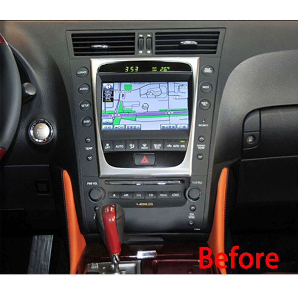 Car Stereo for LEXUS GS 300 350 460 2006-2011 Wireless Carplay GPS WiFi BT 64GB