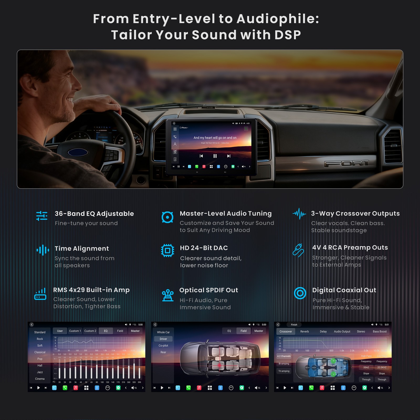 ATOTO X10 8+128GB Android 13 Car Stereo GPS Radio HDMI Input 4G LTE ChatGPT-AI