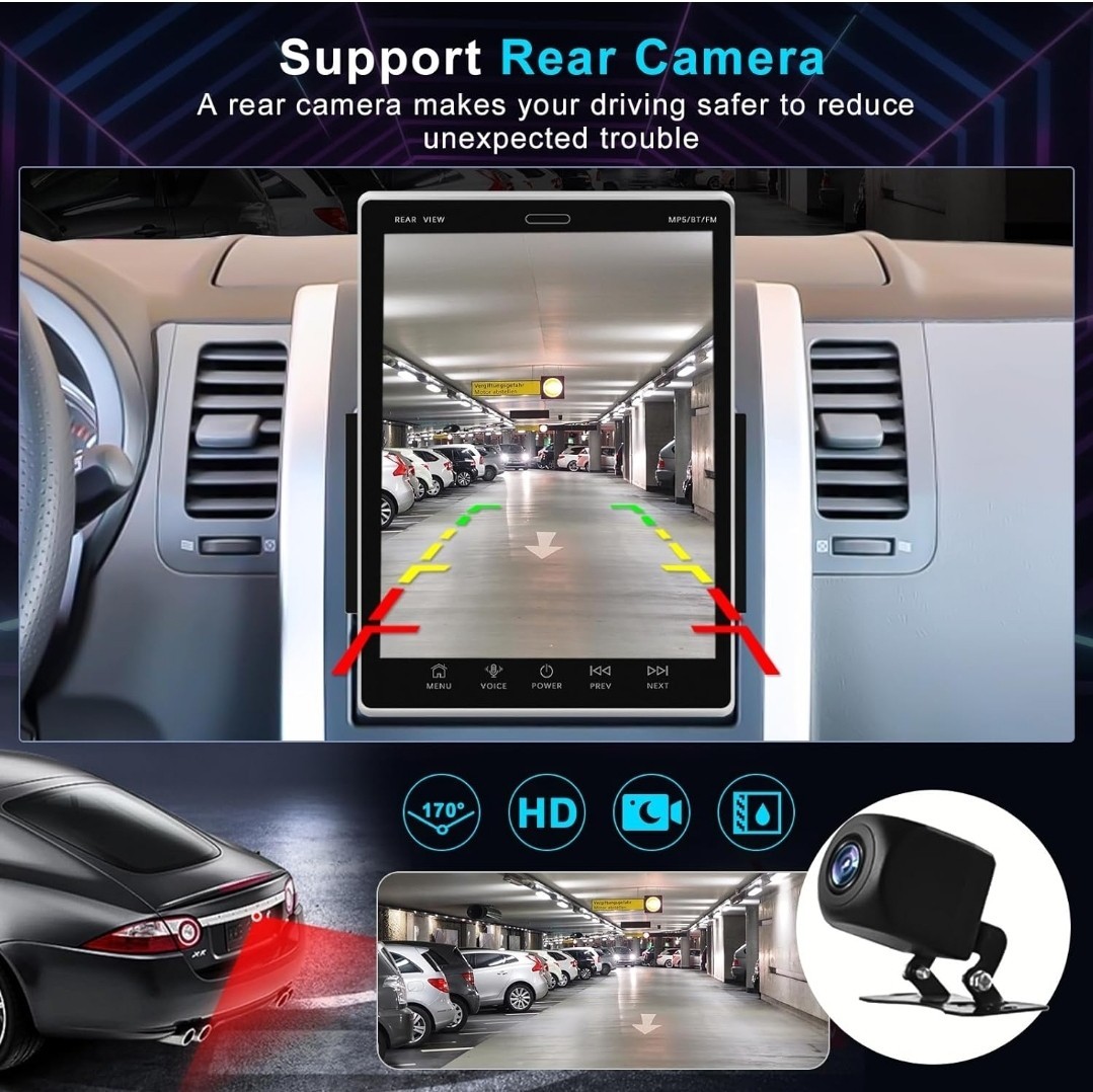Double Din Car Stereo Android Car Radio Touchscreen with Bluetooth, Rimoody…