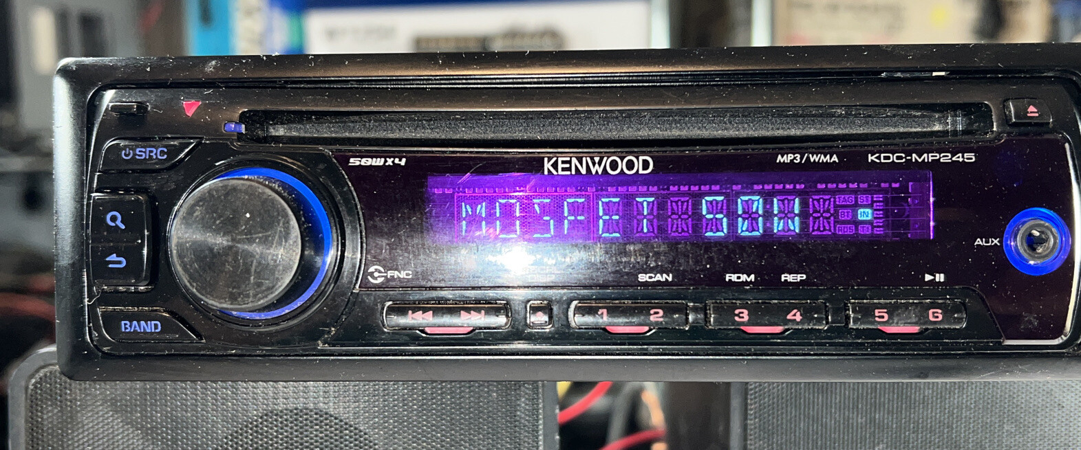 Kenwood KDC-MP245 CD Player In Dash Receiver