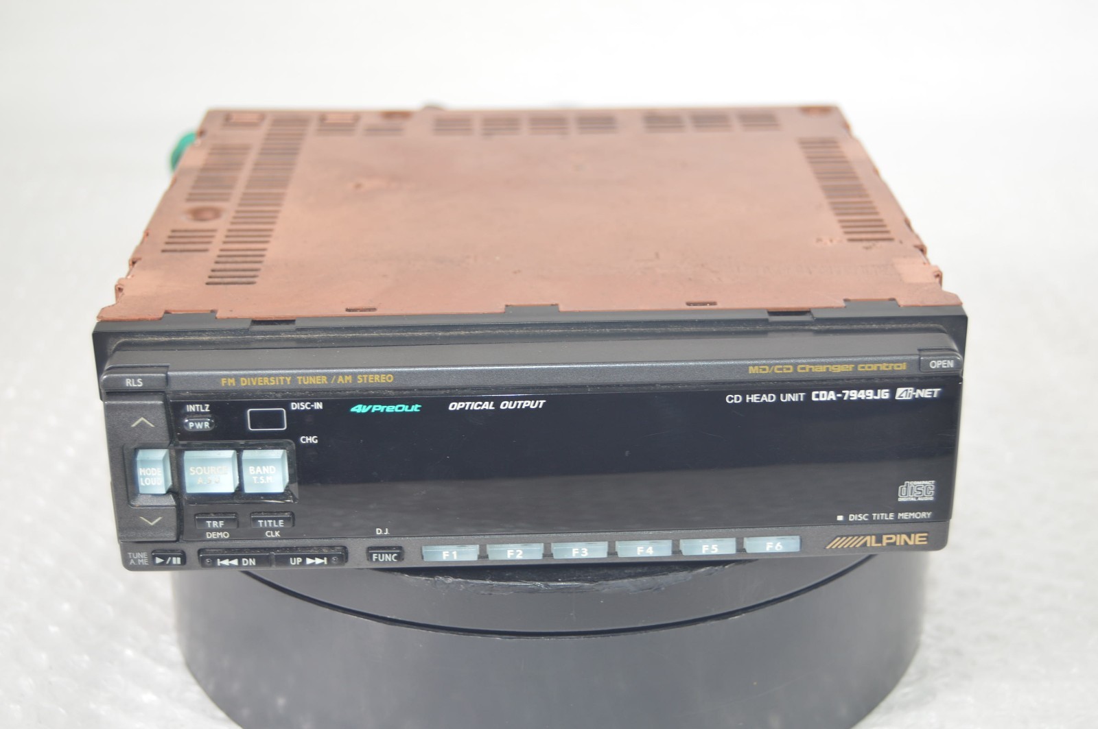 Alpine CDA-7949JG 1Din Car Audio Stereo CD Player High-end CD head unit Working