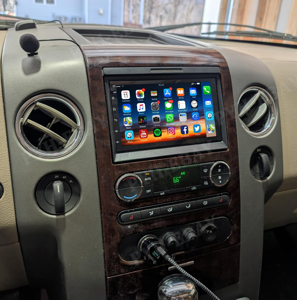 For 2004-2014 Ford F-150 F150 CarPlay Android 13 Car Stereo Radio GPS Headunit