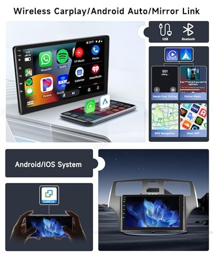 [] Car Radio for Lexus ES250 ES300 ES330 2001-2006 with Wireless 8 CORE 4G+64G