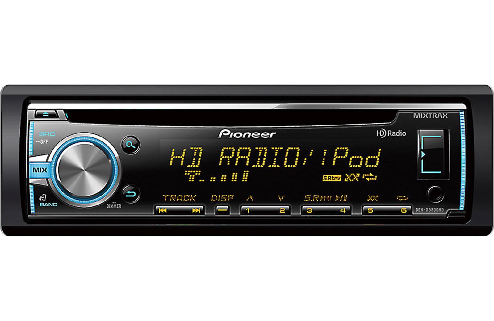 Pioneer DEH-X5800HD Car CD Receiver with HD Radio Aux USB DEHX5800HD