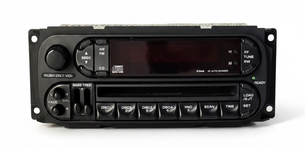 2001-2005 Dodge Stratus Chrysler Sebring 4 Disc CD Player Radio OEM MR459823