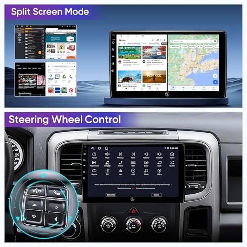 10″ Car Radio Stereo for Dodge Ram Pickup Truck 1500 2500 3500 2013 2014 2015