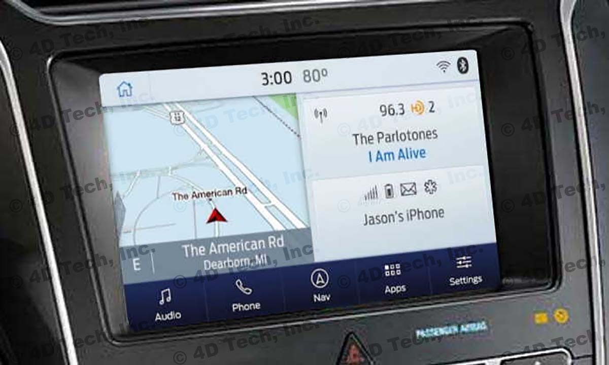 2016 Ford Explorer (16-17″) 4″to 8″ Touchscreen SYNC2 -SYNC 3 Converter