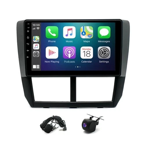 Subaru Forester Impreza 2008-2012 9″ Screen Wireless Apple Carplay/Android Auto